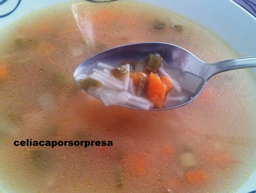 sopa de verduras