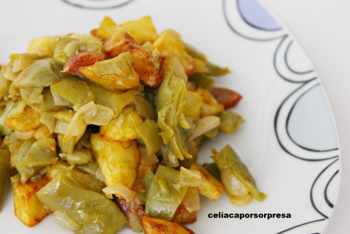 judias-verdes-con-chorizo