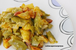 judias-verdes-con-chorizo