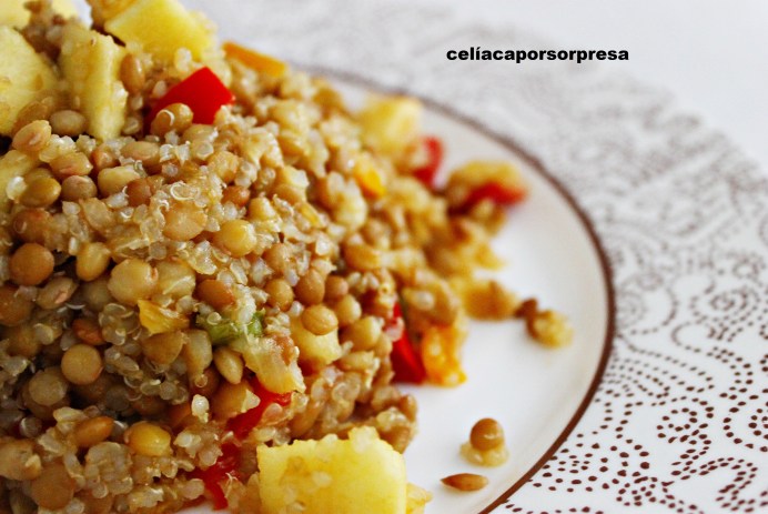 lentejas-con-quinoa-cerca