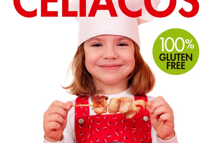 portada libro recetas para niños celiacos
