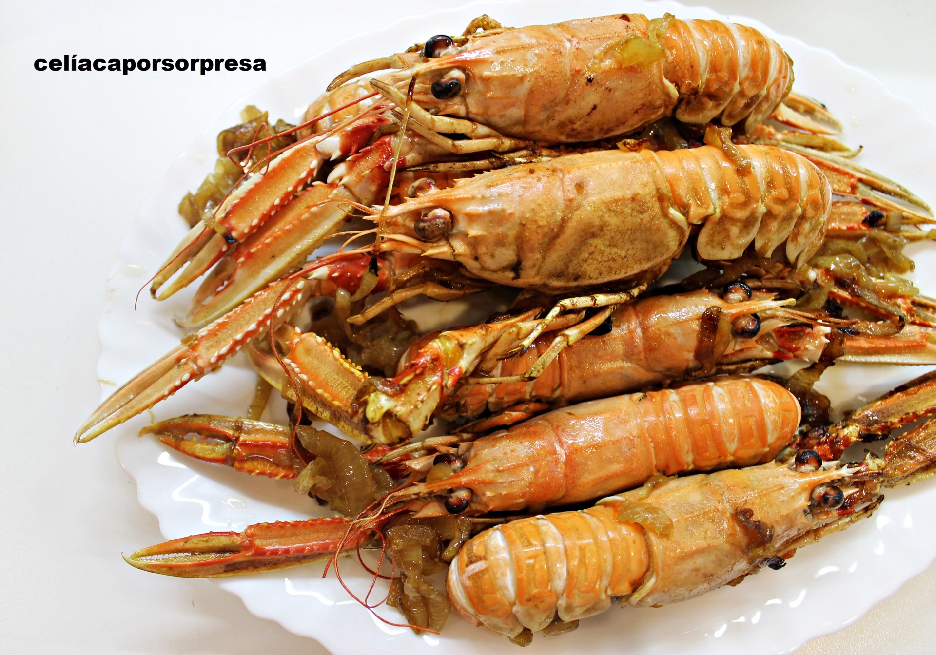 cigalas-encebolladas